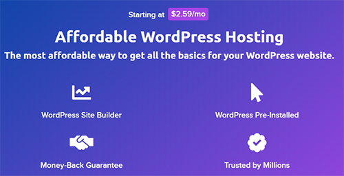 dreamhost webhosting wordpress